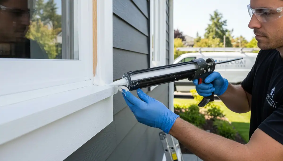 Professional caulking and sealing for home exteriors in Aurora, CO preventing drafts and water damage
