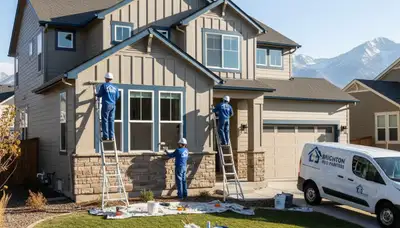 House painting services in Aurora, CO by paintingauroraco.com for residential exterior and interior projects