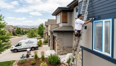 Professional house painters in Aurora CO providing expert residential painting services