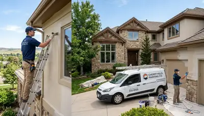 Professional house painters in Aurora CO providing expert residential painting services