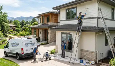 Professional house painters in Aurora CO providing expert exterior and interior painting services