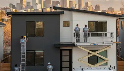 Professional house painters in Aurora CO providing expert exterior and interior home painting services