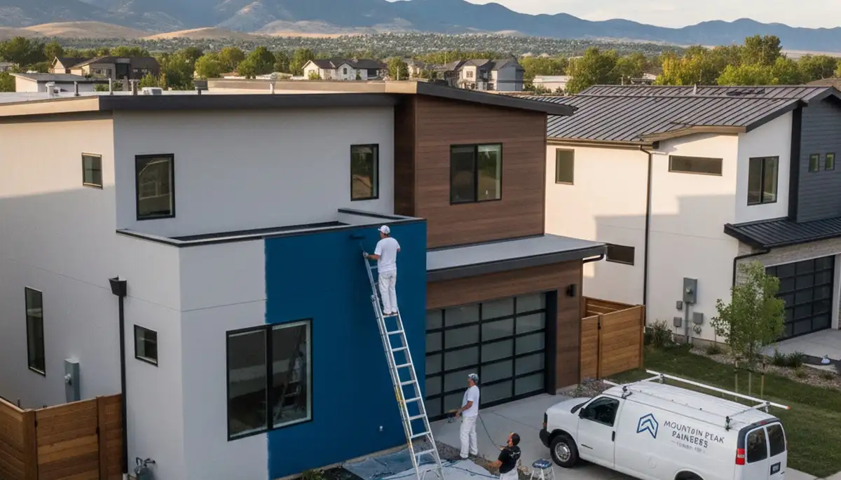 Professional house painters in Aurora CO providing expert residential exterior painting services