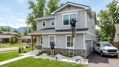 Professional house painting services by Aurora CO painters | residential exterior repaint