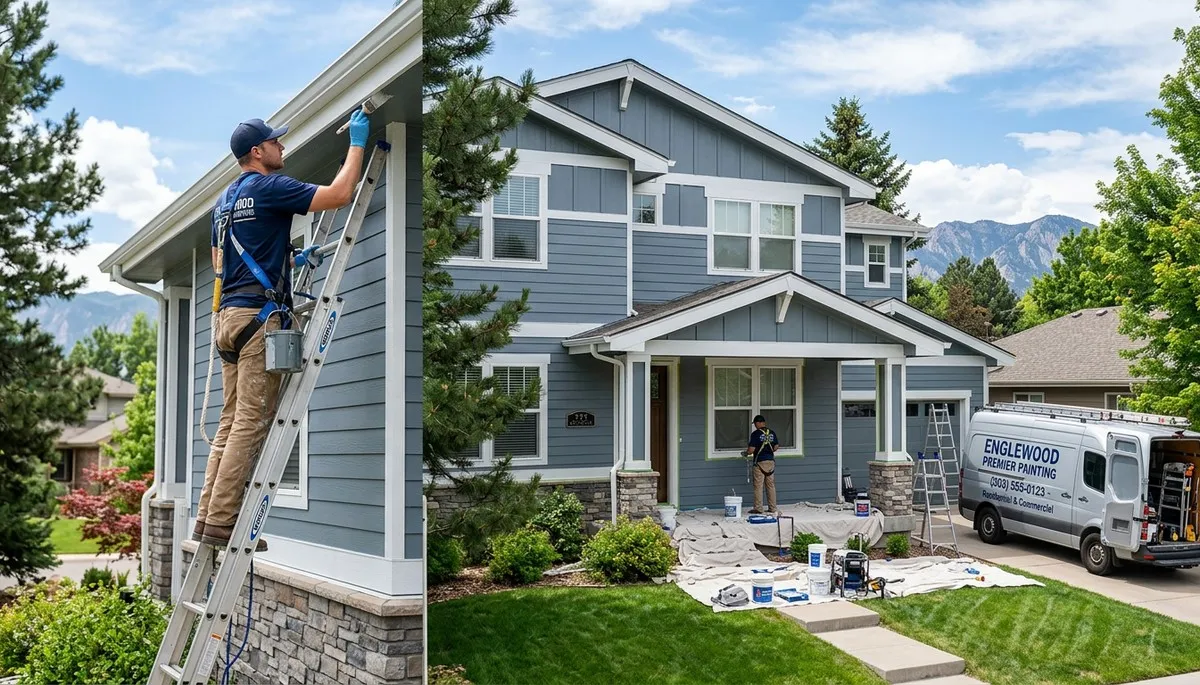 Professional house painting service in Aurora, CO by local painters | Exterior and interior experts