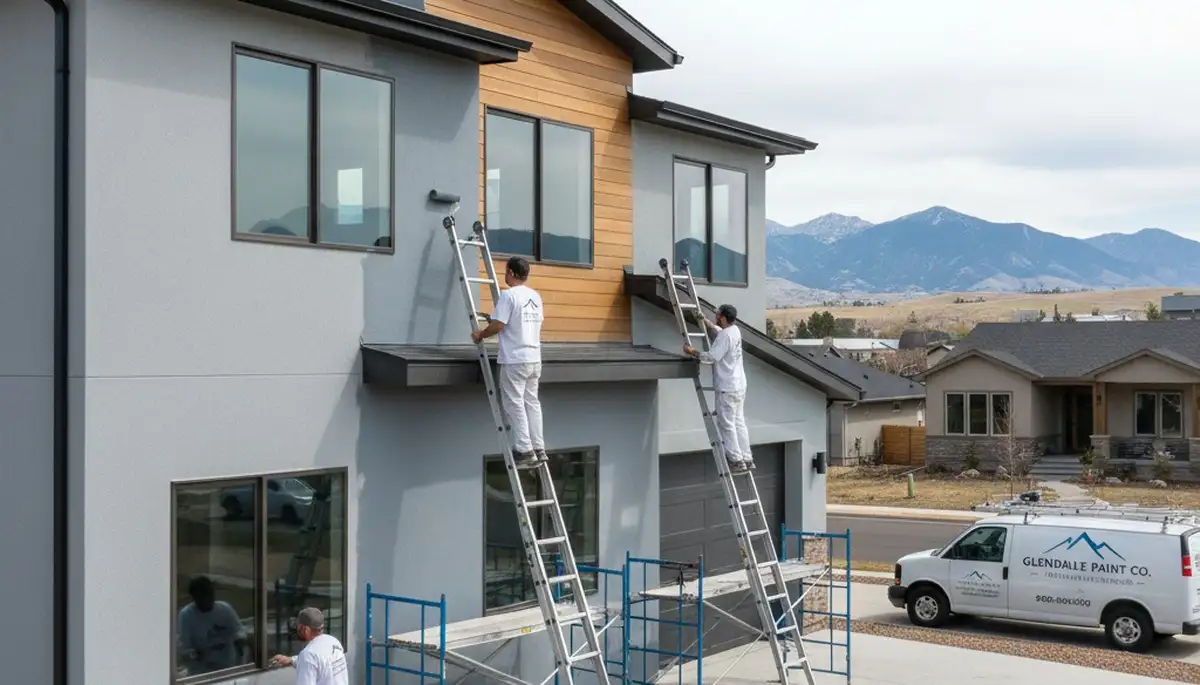 House painting service in Aurora, CO by PaintingAuroraCO.com for residential exterior and interior projects