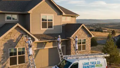 Professional house painting service in Aurora, CO for residential exterior and interior painting