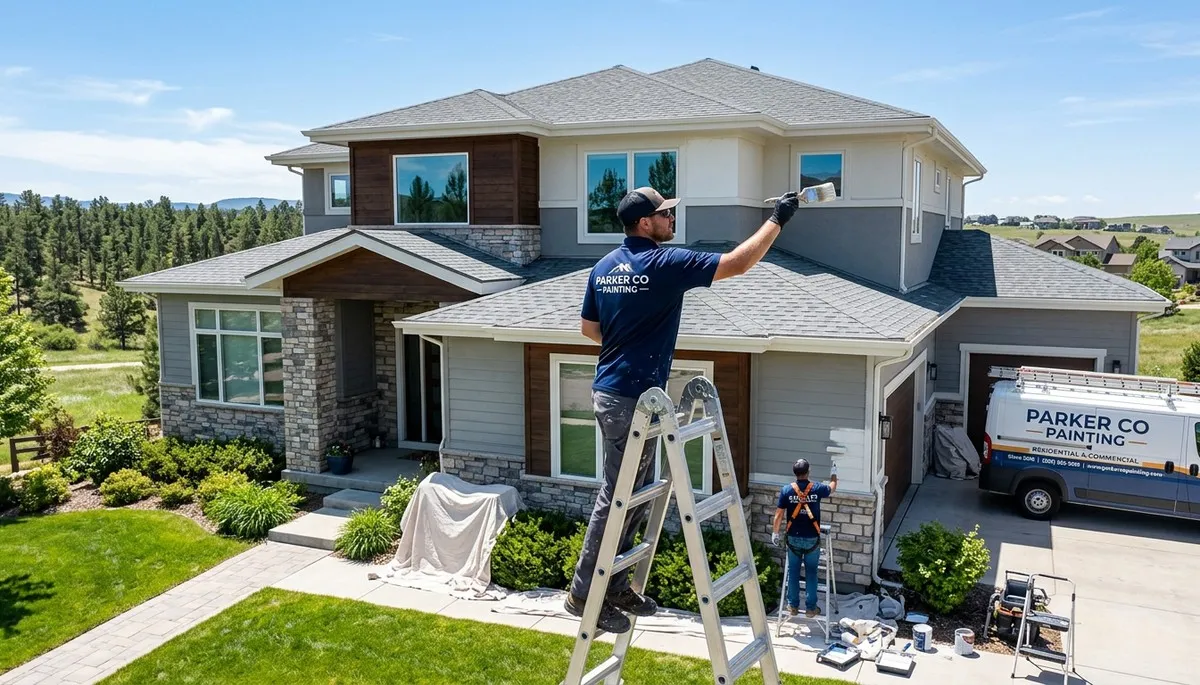 Professional house painters in Aurora CO providing expert exterior home painting services