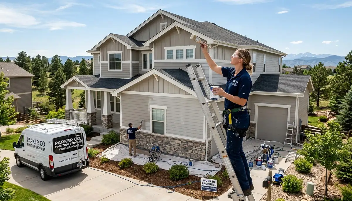 Professional house painting services in Aurora, CO by local residential painting experts