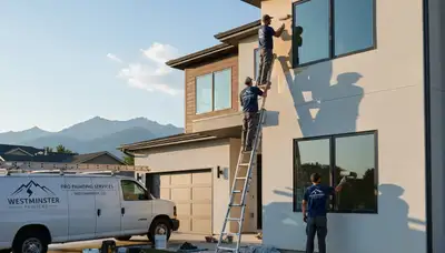Professional house painting service in Aurora, CO for exterior and interior home painting
