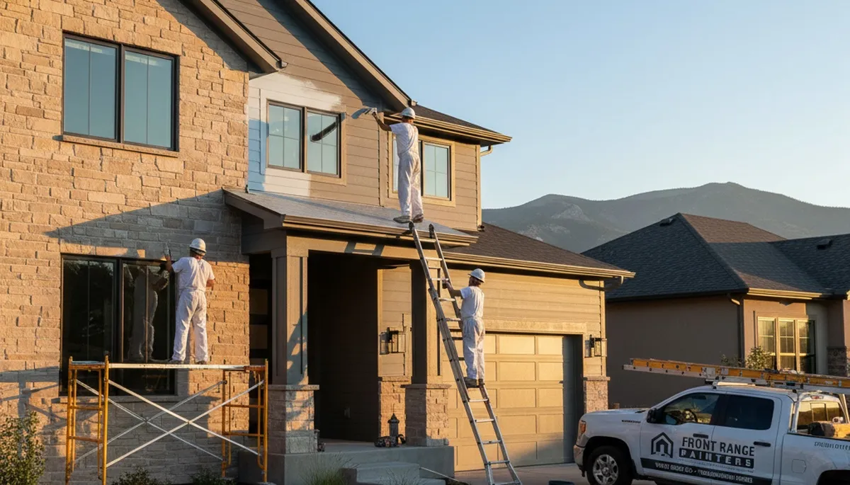 Professional house painting service in Aurora, CO for residential interior and exterior painting