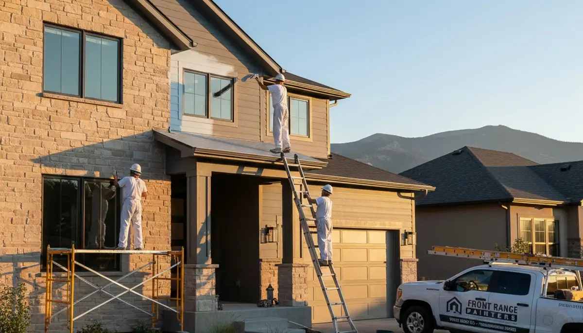 Professional house painting service in Aurora, CO for residential interior and exterior painting