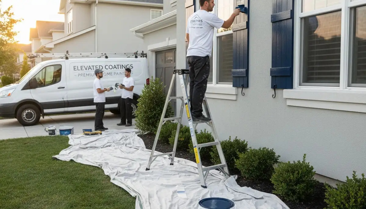 Professional shutter painting in Aurora CO restoring curb appeal with durable exterior finishes